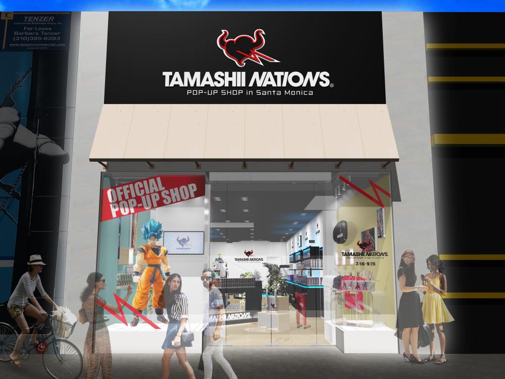 tamashii nations pop up store